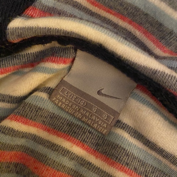 Nike Vintage Multicolor Striped Full-Zip Hoodie - Picture 4 of 4